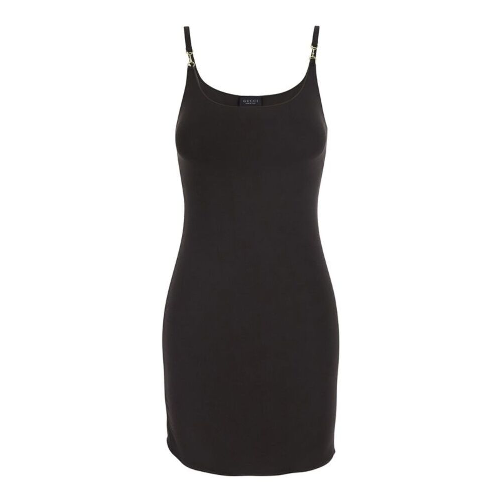 Gucci Women Horsebit Detail Mini Dress